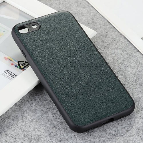 Lambskin Texture Protective Case For iPhone SE 2020 / 8 / 7(Green)