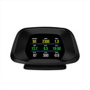 P19 Car HUD Head-up Display GPS Speed Meter Car OBD2 Fault Elimination Code