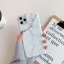 Marble Pattern TPU Protective Case For iPhone 11 Pro Max(White)