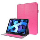 For iPad Pro 11 inch / iPad Air 10.9 (2020) Crazy Horse Texture Horizontal Flip Leather Case with 2-folding Holder & Card Slot(Rose Red)