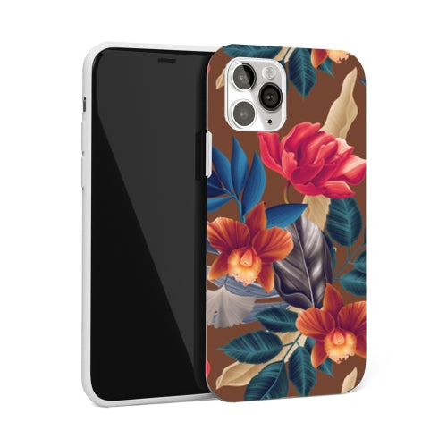 Glossy Flower Pattern TPU Protective Case For iPhone 11 Pro(F3)