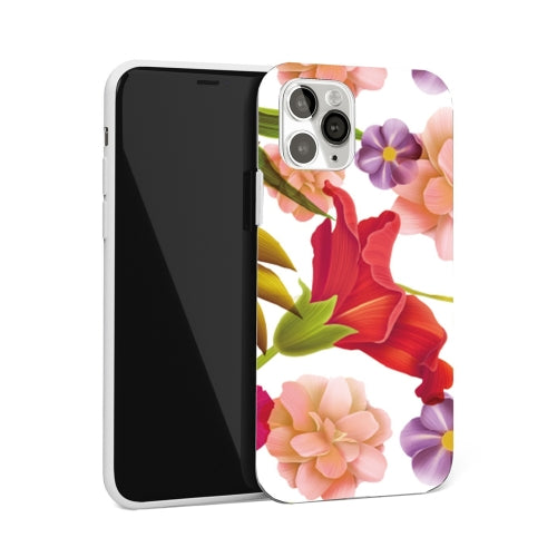 Glossy Flower Pattern TPU Protective Case For iPhone 11 Pro Max(F5)