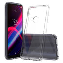 For T-mobile Revvl 4+ Scratchproof TPU + Acrylic Protective Case(Transparent)