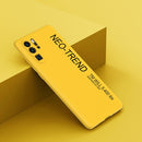 For Huawei P30 Pro GKK Liquid Silicone Painted TPU Case(Yellow)