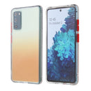 For Samsung Galaxy S20 FE Gradient Shockproof TPU Case with Detachable Buttons(Orange)