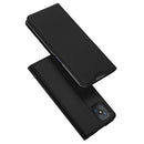 For OPPO Reno4 Z 5G / A92s DUX DUCIS Skin Pro Series Horizontal Flip PU + TPU Leather Case, with Holder & Card Slots(Black)