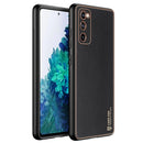For Samsung Galaxy S20 FE DUX DUCIS YOLO Series PU + PC + TPU Protective Case(Black)