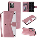 Stitching Calf Texture Horizontal Flip Leather Case with Holder & Card Slots & Wallet For iPhone 11 Pro(Rose Gold)