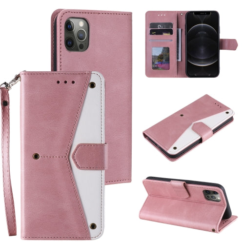 Stitching Calf Texture Horizontal Flip Leather Case with Holder & Card Slots & Wallet For iPhone 11 Pro(Rose Gold)