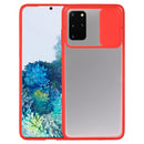 For Samsung Galaxy S20 Sliding Camera Cover Design TPU Protective Case(Red)
