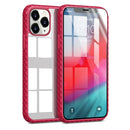 Lige Series Shockproof Transparent PC + TPU Protective Case For iPhone 11 Pro Max(Red)