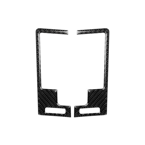 Car Carbon Fiber Center Ventilation Exhaust Decorative Sticker for Nissan 350z 2006-2009