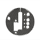 Car Carbon Fiber Gear Automatic Transmission Panel Decorative Sticker for Nissan 350z 2006-2009, Right Drive