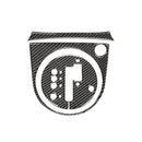 Car Carbon Fiber with Automatic Transmission Gears Panel Decorative Sticker for Nissan 350z 2006-2009, Right Drive