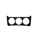 Car Carbon Fiber Radio Air Conditioning Console Decorative Sticker for Nissan 350z 2006-2009