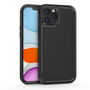 360 All-inclusive Shockproof Precise Hole PC + TPU Protective Case For iPhone 12 Pro(Black)