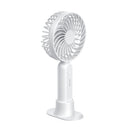 WK WT-F17 Portable Handheld Desktop Bracket Fan (White)