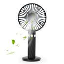 S8 Portable Mute Handheld Desktop Electric Fan, with 3 Speed Control (Black)