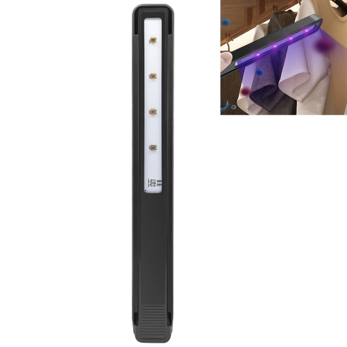 Portable Handheld Ultraviolet Sterilizer Disinfection Germicide Stick (Black)