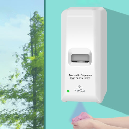 1000ml Wall-mounted Touchless Automatic Infrared Sensor Alcohol Liquid Spray Sanitizer Sterilization Dispenser