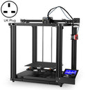CREALITY Ender-5 Pro Silent Mainboard Double Y-axis DIY 3D Printer, Print Size : 22 x 22 x 30cm, UK Plug
