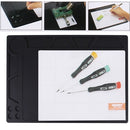 Jakemy JM-Z17 Anti-static Heat Insulation Working Mat + Magnetic Component Mat