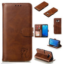 Leather Protective Case For Galaxy S8(Brown)