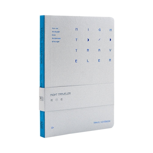 Original Xiaomi Youpin DTB40081 Kinbor B6 Luminous Travel Notebook(Silver)