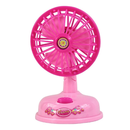 Mini Electric Fan Pretend Play Children Simulation Appliances Toys 3670