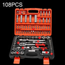 108 In 1 Multi-function Car Repair Combination Toolbox Ratchet Wrench Set