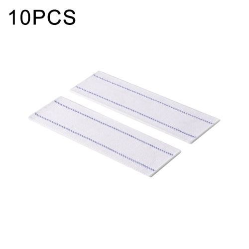 10 PCS Original Xiaomi Mijia Portable Handheld Wireless Mopping Machine Wet Mop Broom Cleaning Cloths Accessories for HAC0027, Disposable Version