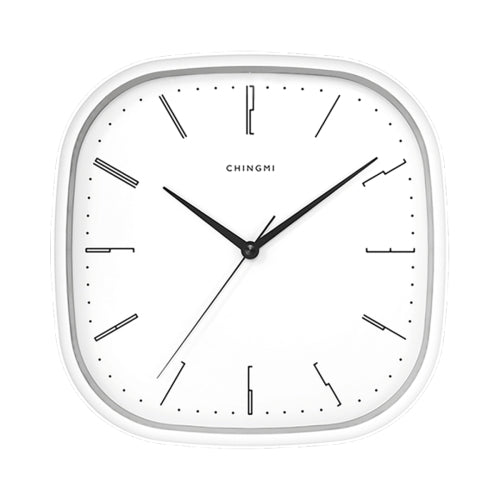 Original Xiaomi Youpin CHINGMI QM-GZ001 Mute Wall Clock (White)