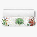 Anti Direct Blow Wall Mounted Air Conditioner Guide Plate Cold Air Baffle (Two Deer)