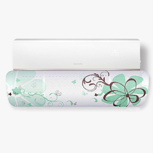 Anti Direct Blow Wall Mounted Air Conditioner Guide Plate Cold Air Baffle (Wisteria)