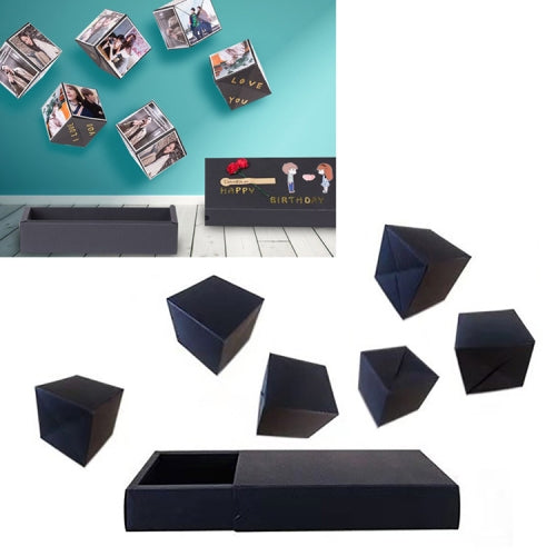 Creative DIY Handmade Photo Album Surprise Explosion Bouncing Gift Box, Finished Version