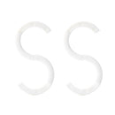 2 PCS / Set Original Xiaomi Youpin CF008 Jordan & Judy Kitchen Bathroom Foldable S-shape Seamless Double Hook