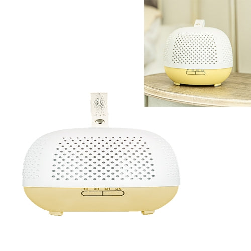 Home Desktop Ultrasonic Aromatherapy LED Night Light Humidifier, Capacity: 400ml (Yellow)