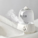 Mini Desktop Yunshan Humidifier, Style: Rechargeable (White)