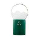 XM-JS806 6W Household Rechargeable Large Capacity Livelyrabbit Clouds Fog Mountains Shaped Humidifier with Night Light & Power Bank Function(Green)