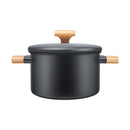 Original Xiaomi Youpin QCOOKER CM-TC01 20CM Uncoated Refined Iron Soup Pot (Black)