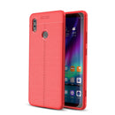Litchi Texture TPU Shockproof Case for Huawei Honor Note 10(Red)