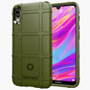 Shockproof Protector Cover Full Coverage Silicone Case for Huawei Enjoy 9(Army Green)