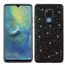 Glittery Powder Shockproof TPU Case for Huawei Mate 20 X (Black)