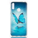 Butterfly Pattern Noctilucent TPU Soft Case for Huawei Enjoy 9