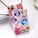 Colorful Owl Pattern Colored Drawing Horizontal Flip Leather Case for Huawei Mate 20 Lite, with Holder & Card Slots & Wallet & Lanyard