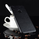 Shockproof Litchi Texture PC + PU Case for Huawei Honor 8A (Black)
