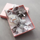 10 PCS Cute Children Headwear Hair Clip Set(Grey)