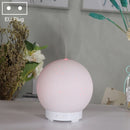 Ceramic Humidifier Mute Household Moon Shape Aromatherapy Machine Automatic Alcohol Sprayer with Colorful Lamp