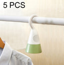 5 PCS Closet Clothing Dehumidifier Flavor Scalping Camphor Box Hanging Type Mildewproof Mothproof Mothballs Desiccant(Green)