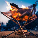 Stainless Steel Portable Outdoor Foldable Barbecue Tool Barbecue Pits, Ultra-light Grid Stove